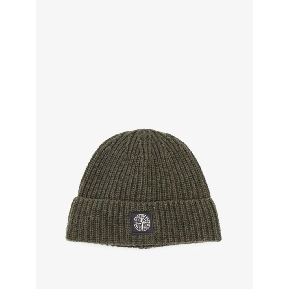 Stone Island Men Geelong Virgin Wool Hat